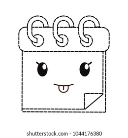 notepad vector illustration