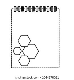 notepad vector illustration