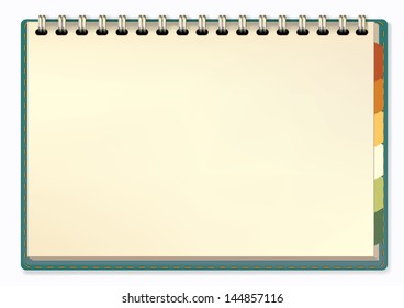 notepad Vector illustration