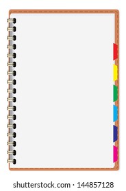 notepad Vector illustration