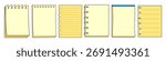 notepad vector. note paper vector