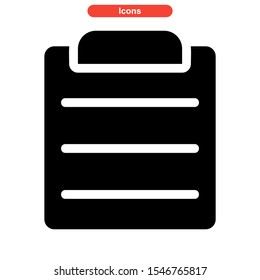 notepads icon isolated sign symbol vector illustration - high quality black style vector icons
