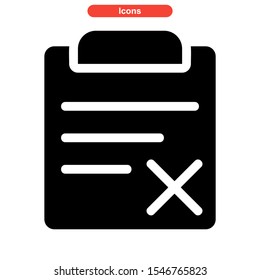 notepads icon isolated sign symbol vector illustration - high quality black style vector icons
