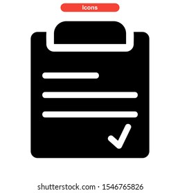 notepads icon isolated sign symbol vector illustration - high quality black style vector icons
