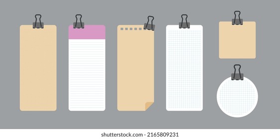 Notepads for stationery and planners.