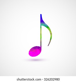 notes abstract musical background easy editable
