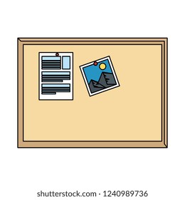 notes board isolated icon