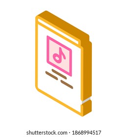 notes book glyph icon vector. notes book sign. isolated contour symbol black illustration