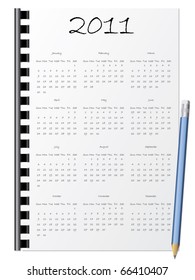 Notes calendar