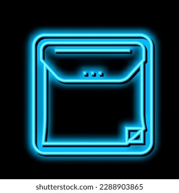 notes dispenser neon light sign vector. notes dispenser illustration