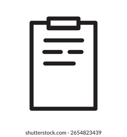 Notes or Flipchart Icon for business