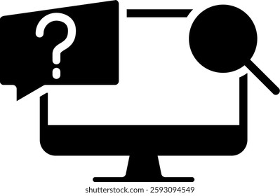 Notes Icon Glyph Vector Illustration