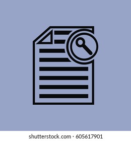 Notes icon isolated sign symbol and flat style for app, web and digital design. Vector illustration.