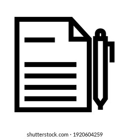 notes icon or logo isolated sign symbol vector illustration - high quality black style vector icons
