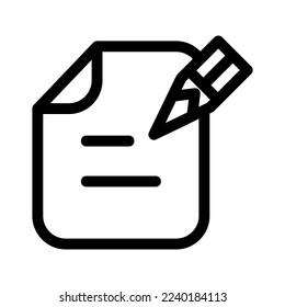 notes icon or logo isolated sign symbol vector illustration - high quality black style vector icons
