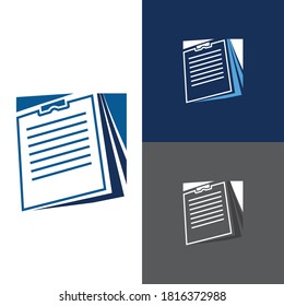 Notes icon symbol isolated on white background from business collection. Notes trendy and modern notes symbol. Vector illustration EPS.8 EPS.10