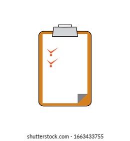 notes icon vector concept template design illustration