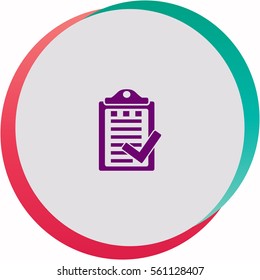 Notes  icon. Vector design.