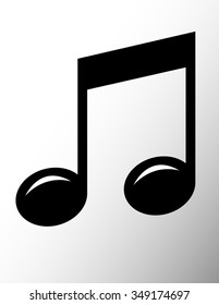 notes isolated 