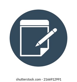 Icono del vector aislado de notas que puede modificar o editar fácilmente

