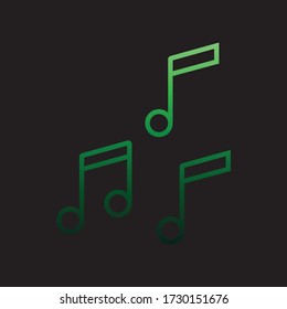 , icono de melody nolan. Línea delgada simple, contorno vector del carnaval e iconos de diversión para ui y ux, sitio web o aplicación móvil