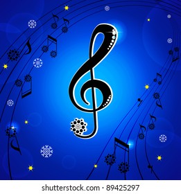 Notes music background