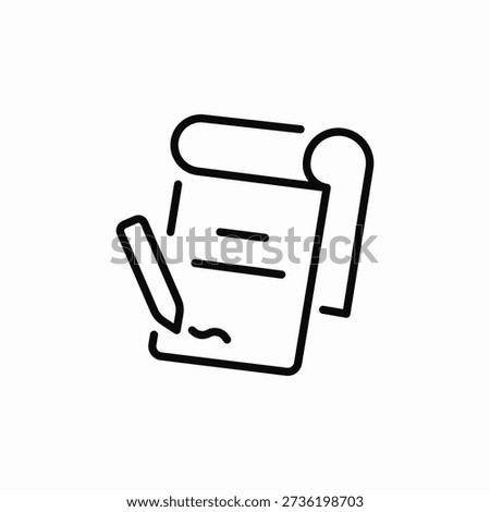 notes pad icon sign vector