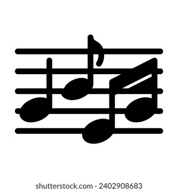 notes search magnifying glass glyph icon vector. notes search magnifying glass sign. isolated symbol illustration