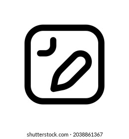 Hinweise Silhouettensymbol auf weißem Hintergrund