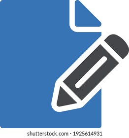 notes vector glyph colour icon