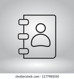 notes vector icon 10 eps