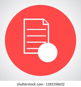 notes vector icon 10 eps