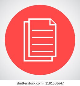 notes vector icon 10 eps