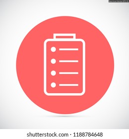 notes vector icon 10 eps