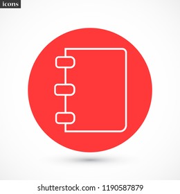 notes vector icon 10 eps