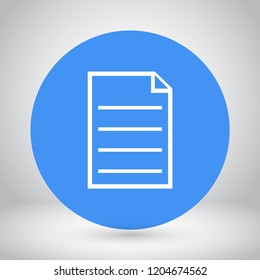 notes vector icon 10 eps