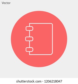 notes vector icon 10 eps