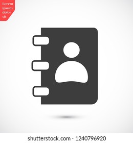 notes vector icon 10 eps