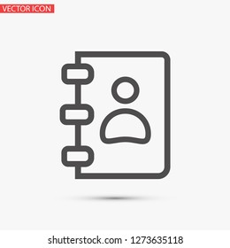 notes vector icon 10 eps