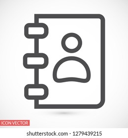 notes vector icon 10 eps