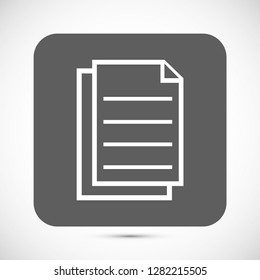 notes vector icon 10 eps