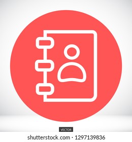 notes vector icon 10 eps