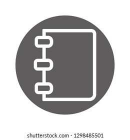 notes vector icon 10 eps