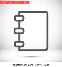 notes vector icon 10 eps