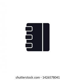 notes vector icon 10 eps , Lorem ipsum Flat design