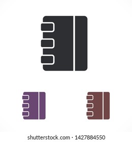 notes vector icon 10 eps , Lorem ipsum Flat design