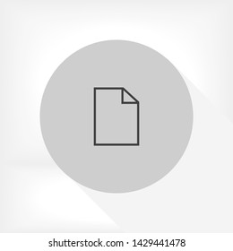 notes vector icon 10 eps , Lorem ipsum Flat design