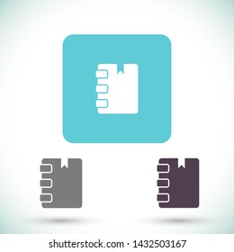 notes vector icon 10 eps , Lorem ipsum Flat design