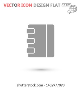 notes vector icon 10 eps , Lorem ipsum Flat design