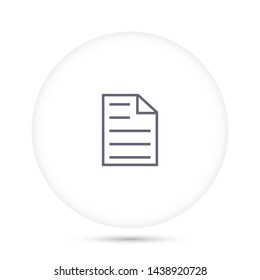 notes vector icon 10 eps , Lorem ipsum Flat design